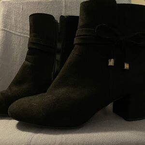 Kelly & Katie Black Ankle Booties